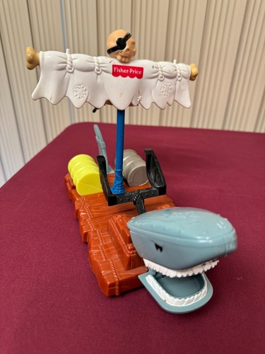 Fisher Price Imaginex Adventures Captain Hook Island, 2007, w/ Bonus Shark Raft - Picture 8 of 10