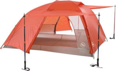 Big Agnes Copper Spur HV UL3 Ultralight Backpacking Tent - 3 Person - Orange