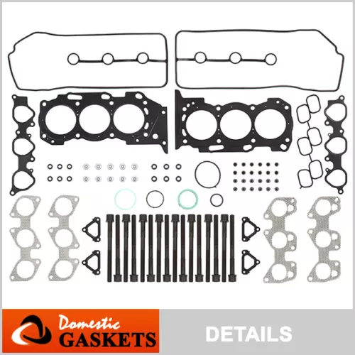 Fits 03-09 Toyota Tacoma Tundra FJ Cruiser 4.0L Head Gasket Set Bolts 1GRFE