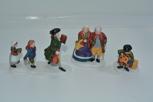 Department 56 Heritage Village Sleepy Hollow Accessories Set of 3 # 5956-0 - Picture 2 of 3