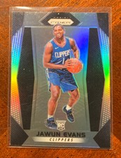 Jawun Evans Prizm Silver Rookie RC Refractor #216 L.A. Clippers