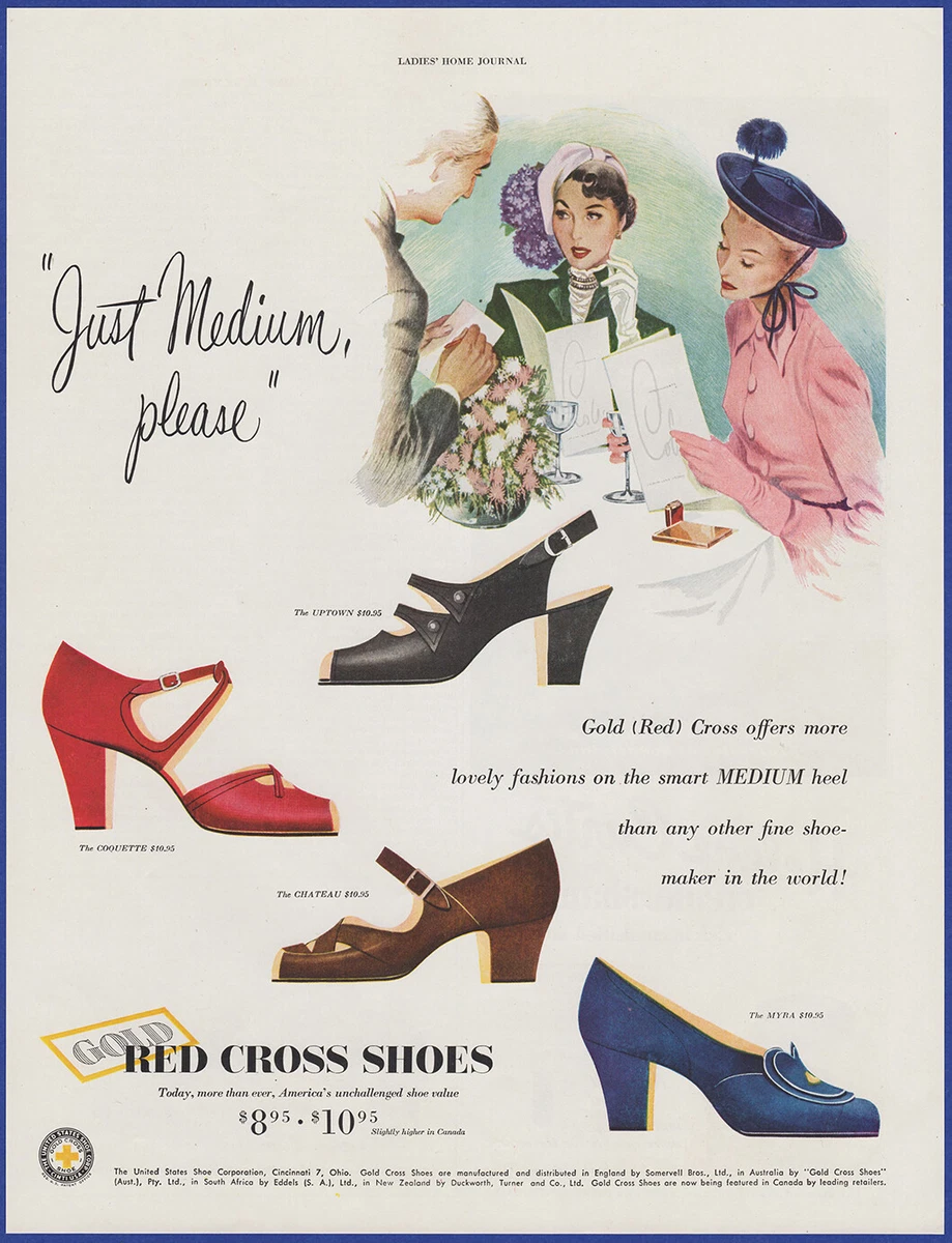 Red cross hotsell shoes