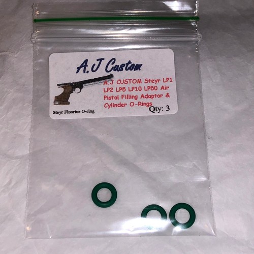 Anillos tóricos y cilindro adaptadores de llenado personalizados A.J para pistolas Steyr LP1 LP2 LP5 LP50 - Imagen 8 de 8