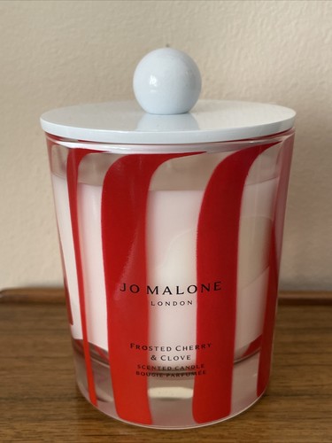 Jo Malone London Frosted Cherry & Clove Candle 2023 Holiday Limited Edition 200g - Picture 2 of 7