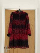 Papaya @ Matalan Dress Size 8 Hippie Gypsy Floaty Crinkle Chiffon