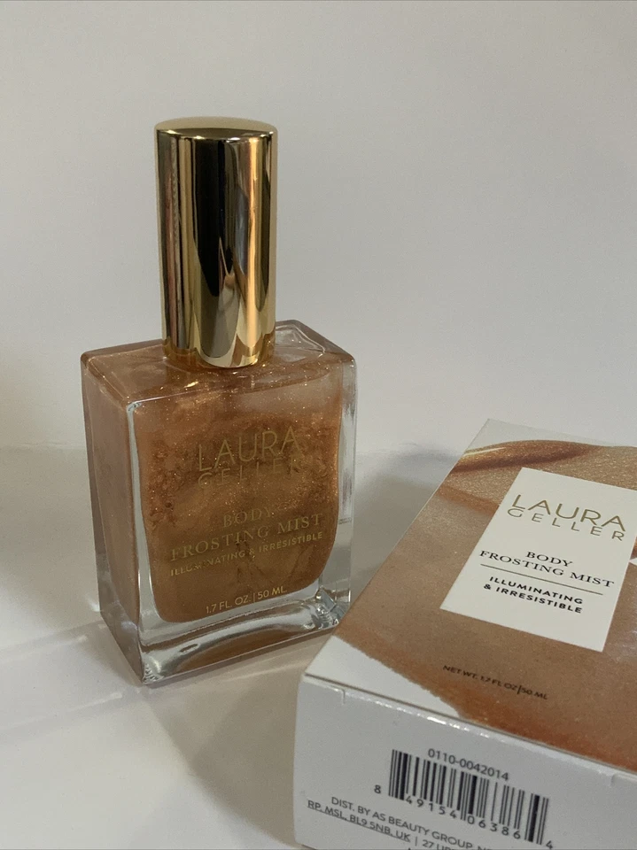 Laura Geller Body Frosting MIST Face & Body Glow *Tahitian Glow 1.7oz/50ml New - Image 4 of 4