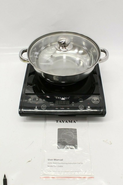 Tayama Tih 1500x Induction Cooker With Cooking Pot Portable