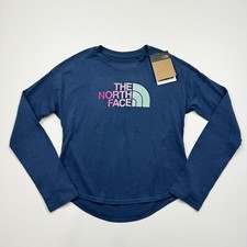 NEW Girl  s The North Face Long Sleeve T-Shirt Size Large 12 W/Tags