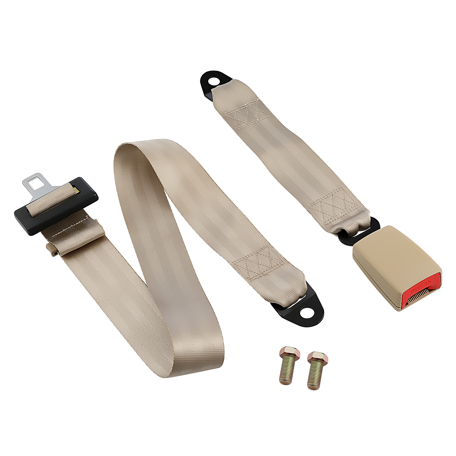 Extra Long 2 Point Lap Seat Belt for Motorhome Adjustable Safety Strap