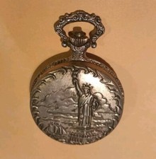 Statue of Liberty 1886 to 1986 Limited Ed Commemorative Quartz Pocket Watch READ