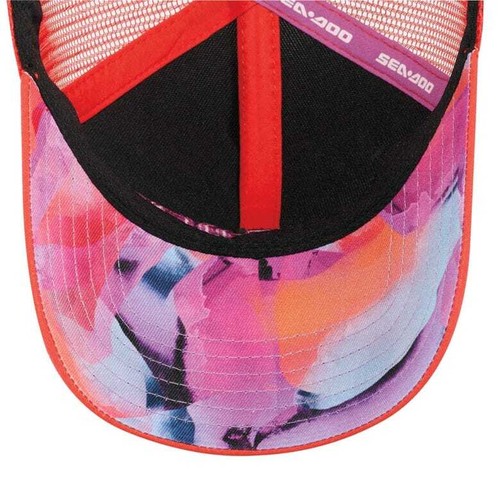 NWT Sea-Doo Mesh Cap Snap Back Trucker Hat with Embroidered Logo OS P/N 45468700 - Picture 4 of 5