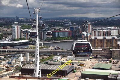 Foto 6x4 London : Royal Borough of Greenwich - Emirates Air Line Poplar \ c2014