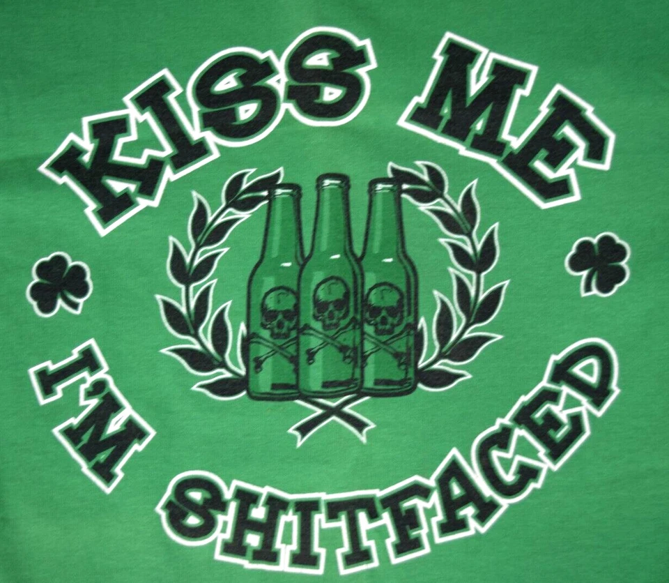 Camiseta Vintage Banda Drop Kick Murphys Talla XS/S 00s Gira del Día de San Patricio 2008 Foto 2 de 4