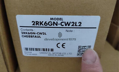 New VEXTA 2RK6GN-CW2L2 Servo Motor