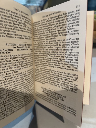 1987 Fitzgerald’s Legislative Manual State Of New Jersey - Picture 7 of 12