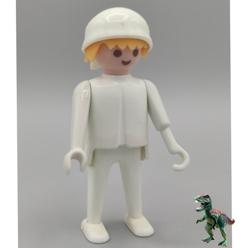 Bandeau Blanc Playmobil Ancien Avec Stylo Pour Figurine Indien Western