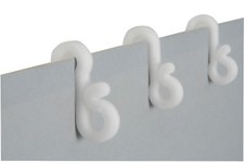 48 x Gutter Hooks for Hanging Christmas Lights on House Garage Guttering etc