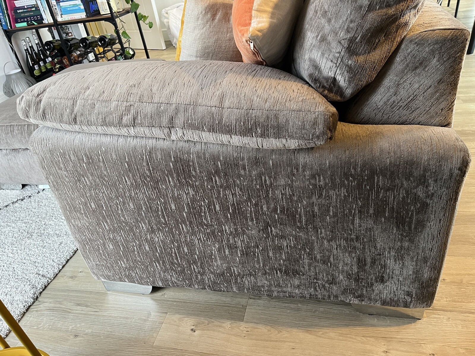 Sofology Coco 3Seater Sofa Bed and Foot Stool with storage eBay