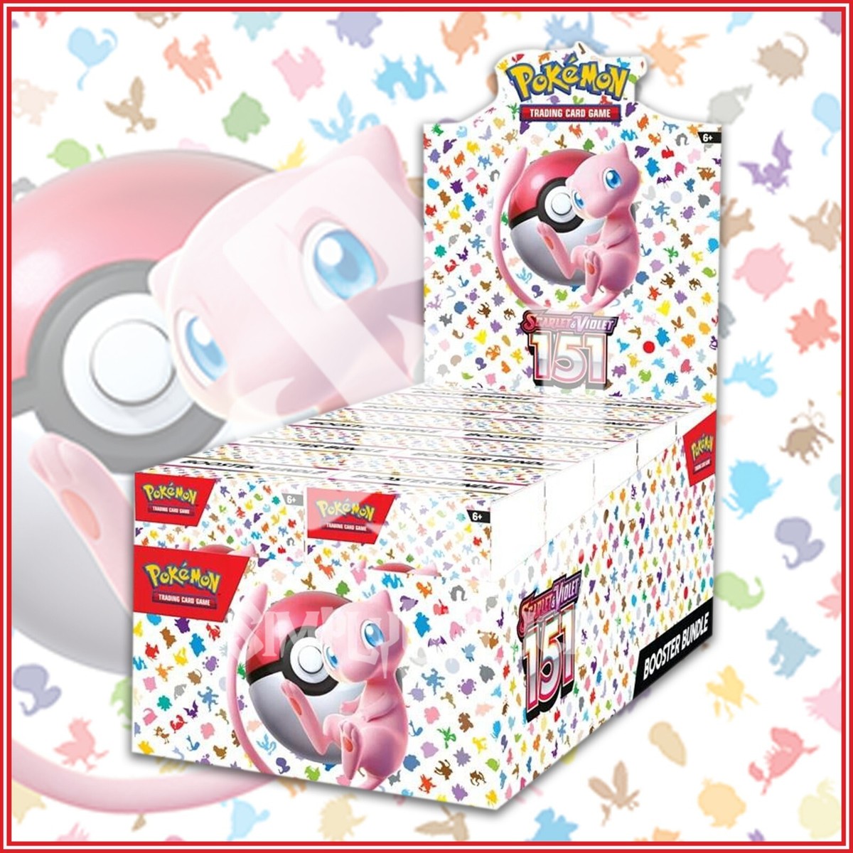 Pokemon TCG: Scarlet & Violet 151 Booster Bundle Display (10