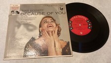 Tony Bennett 10" LP CL 2550 Because of You 1956 ORIGINAL EXCELLENT