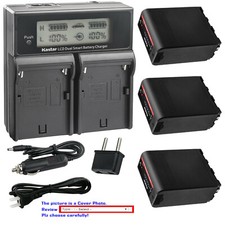 Kastar Battery Fast Charger for Sony NP-F990PRO  Sony DCR-VX2000 DCR-VX2000E