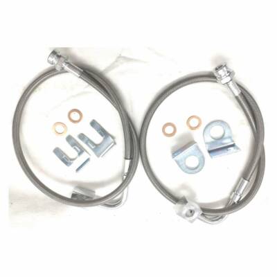4-6'' Rear Brake Lines Pair 07-18 Jeep Wrangler JK JKU J5406