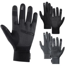 Winter Gloves Windproof Men's Women Warm Gloves Cold Weather Touch Screen Gloves