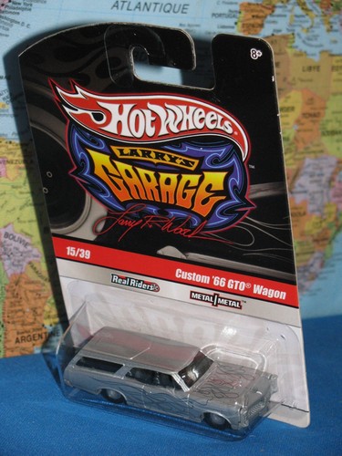 HOT WHEELS LARRY'S GARAGE CUSTOM 1966 PONTIAC GTO WAGON #15/39 ***BRANDNEU*** - Bild 8 von 9