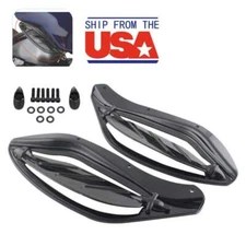 Adjustable Fairing Side Wind Air Deflector For Harley Touring Street Glide 96-13