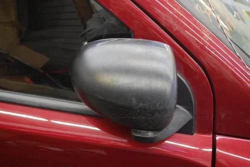 OEM Side View Door Mirror For Compass Right Blk-Text Pwr Cvr Scratches