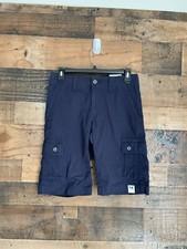 Arizona Blue Cargo Shorts Boy's Size 14 NWT Casual Adjustable Waist Hiking