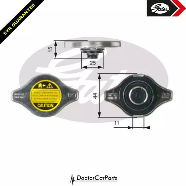Radiator Cap FOR MITSUBISHI L200 II 01 07 CHOICE2 2 2.5 Diesel