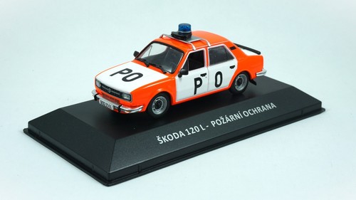 1:43 Skoda 120 L Pozarni Ochrana De Agostini (not Abrex, IXO)