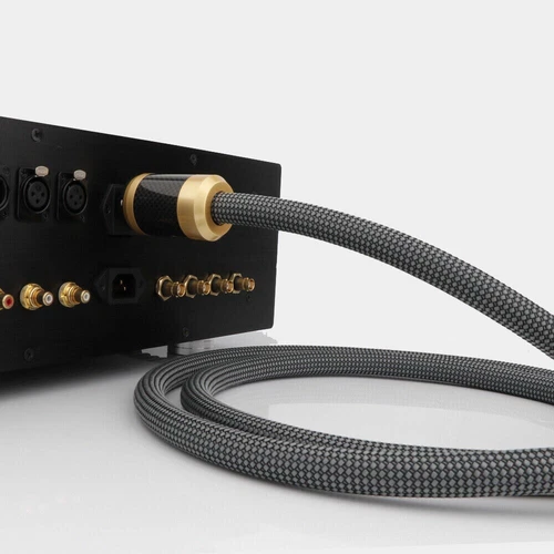 Audiophile 12AWG OCC vergoldet US EU Schuko AU HIFI Stromkabel Netzkabel - Bild 5 von 10