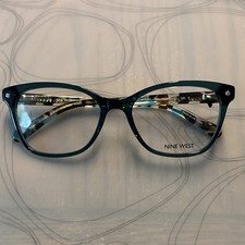 Nine West Women s Blue Cat Eye Full Rim Plast...