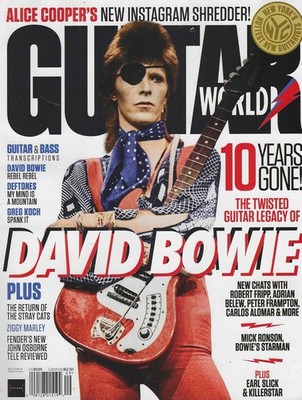 Guitar World Magazine  Issue 9 September 2026: David Bowie