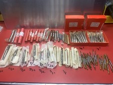 Lot of 100 HSS End Mills, 1/2"  Smaller NEW OLD STOCK Clausing Mill