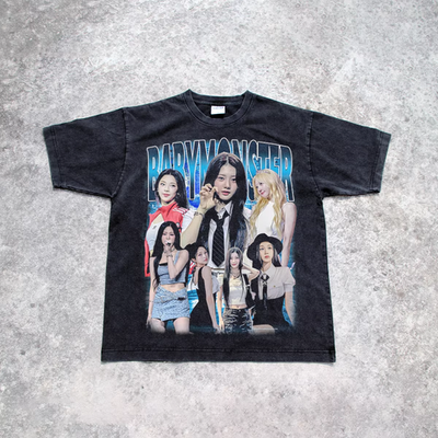 BABYMONSTER Tシャツ　Mサイズ BABYMONSTER T-SHIRT KPOP JERSEY SEE YOU THERE CONCERT 2026 BAEMON