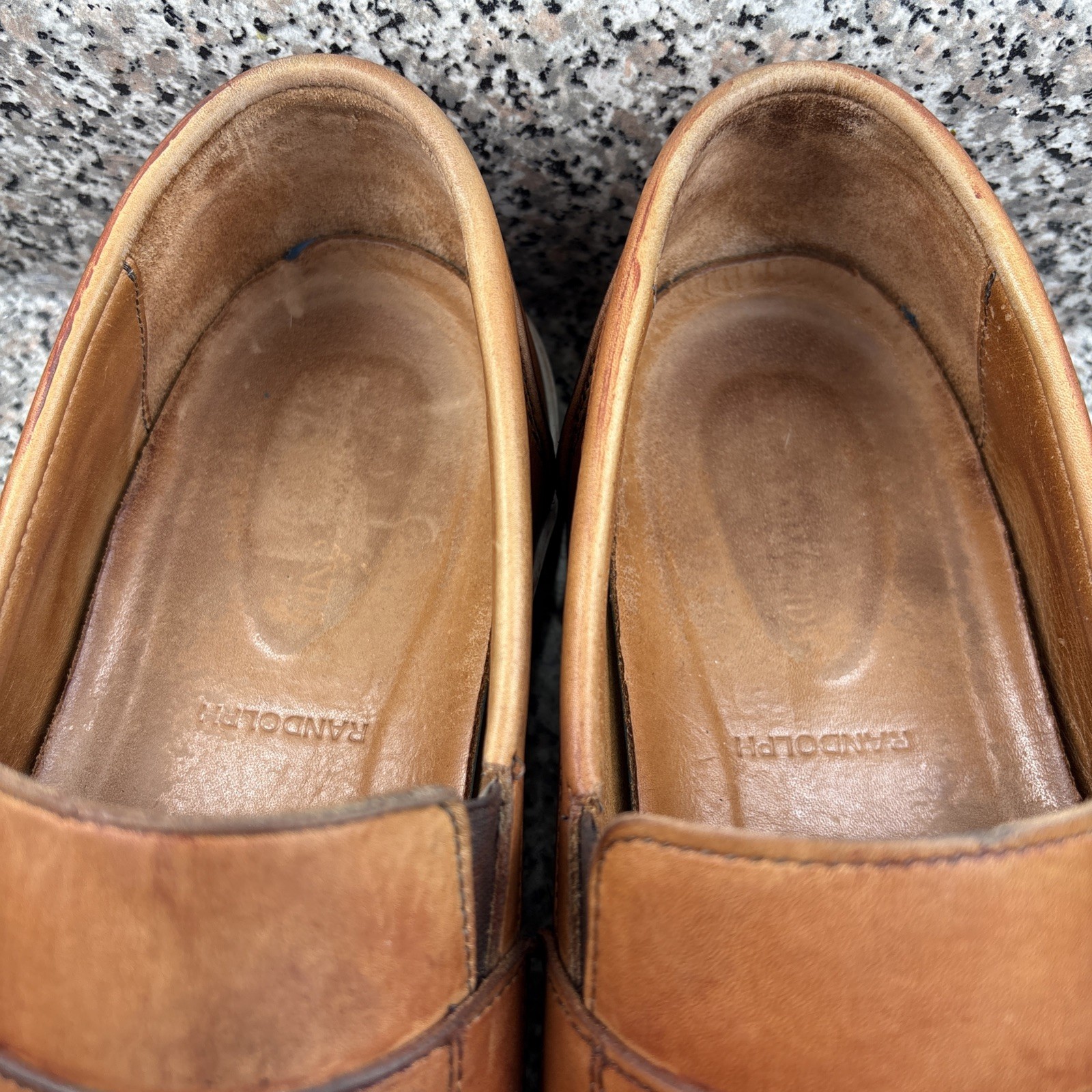 Allen Edmonds Randolph 5380 Chili Leather Penny Loafers Dress Sneakers 10.5EEE