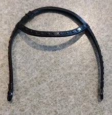 1960's-70's Auth/Orig Marx Johnny West Black Bridle 4 Pancho Pony Nice