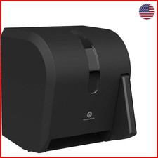 Durable Manual Paper Towel Dispenser for High-Traffic Areas, Wall-Mounted, Black