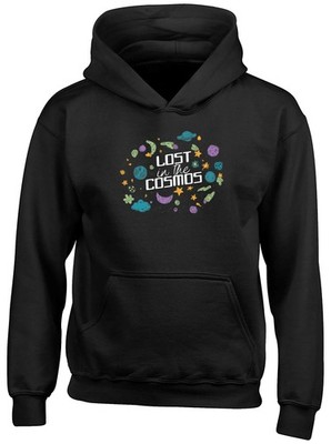 Lost in the Cosmos Astronomy Space Galaxy Kinder Hoodie Geschenk Kapuzenshirt