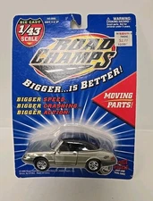 Vintage Road Champs Silver Saab 900 Turbo Convertible Top 1:43 Scale NEW 