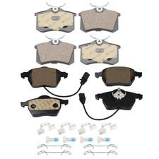 Front And Rear Ceramic Brake pads For 2000 2002-2005 Audi TT Volkswagen Passat *