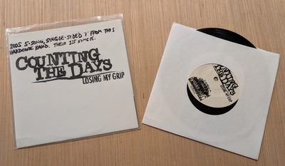 #ad Counting The Days – Losing My Grip 7quot; Vinyl Record $5.25