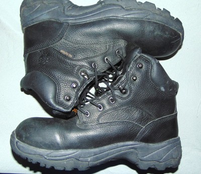 Chippewa Black Leather Ankle Boots Size 10.5 XW 55175 | eBay display picture 1