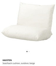 Ikea Havsten Seat/back cushion, outdoor, beige