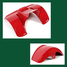 Front and Rear Fender Painted Red Plastic New For Honda ATC70 1978-1985