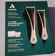 Andis 42350 Ultra Clip and Trim Combo Hair Cutting Kit 
