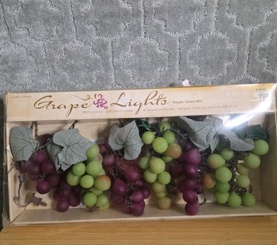 Grape Vine String Lights, 150 LED Grape Lights, Fruit String Decor New 